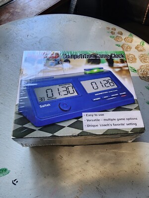 Saitek Mephisto Competition Chess Game Clock- NIB - Sealed