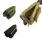 Tactical Portable Buttstock Cheek Rest Ammo Pouch Shotgun Rifle Stock Holder US