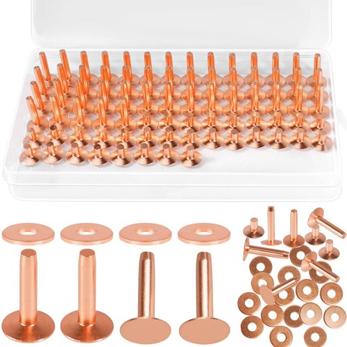 77set/pack #9 Copper Rivets Setting Tool For Art Manual Crafts/Leather ...