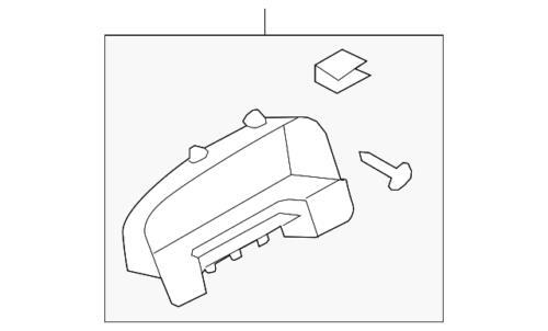 Marco del cuadro para Ford (N/P AE5Z-54044D70-AB)