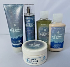 Bath Body Works FROSTED COCONUT SNOWBALL Mist Body Butter Cream Lotion Gel