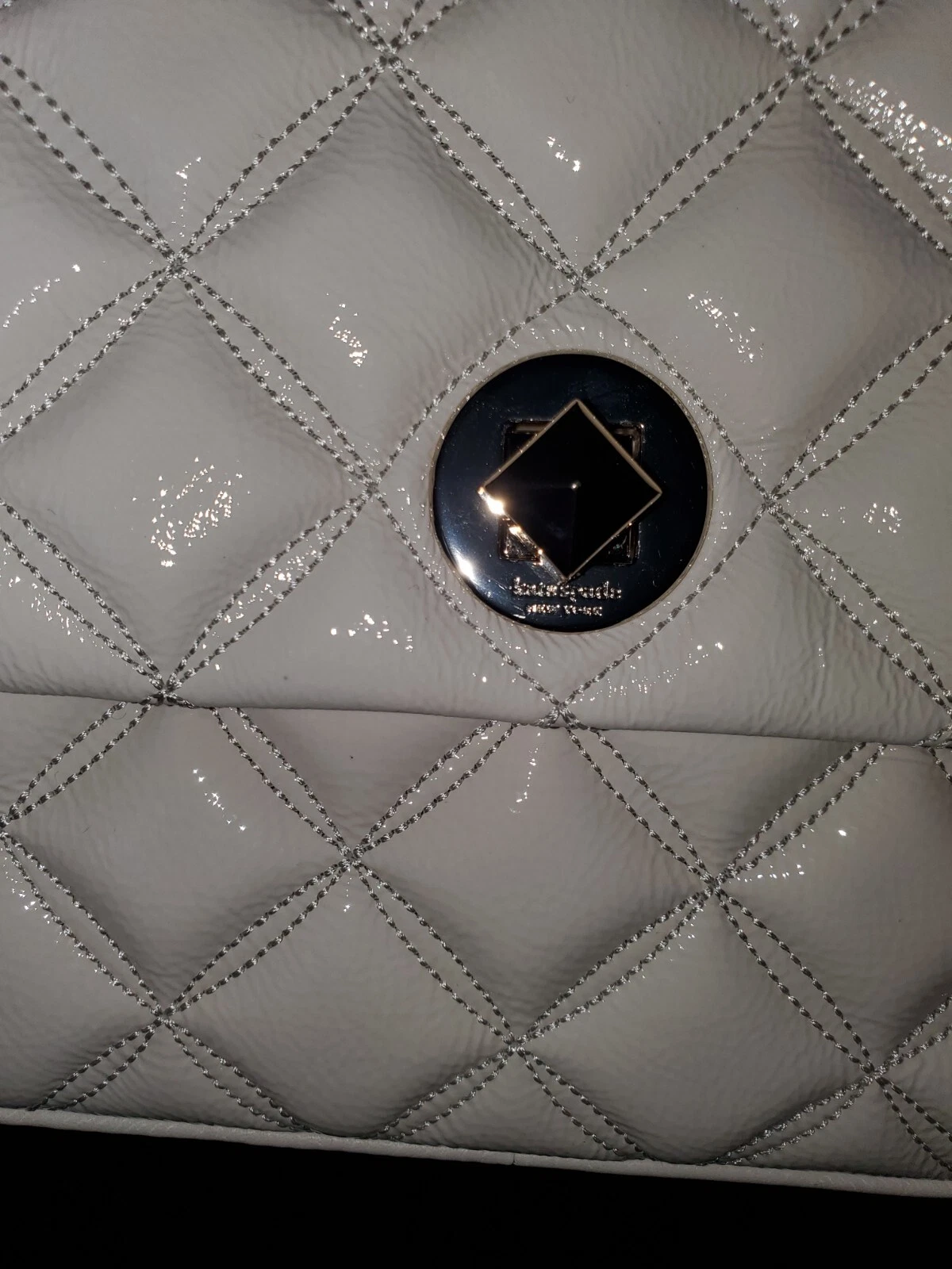 Borsa Kate Spade Natalia Med. Borsa a tracolla pergamena NUOVA con etichetta!