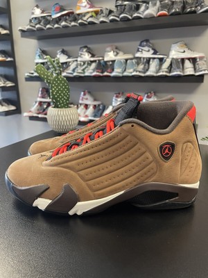 AIR JORDAN 14 RETRO SE ARCHAEO BROWN SIZE 11.5 SNEAKERS MINT CONDITION Air Jordan 14 Retro SE Winterized Archaeo Brown | eBay main image 3