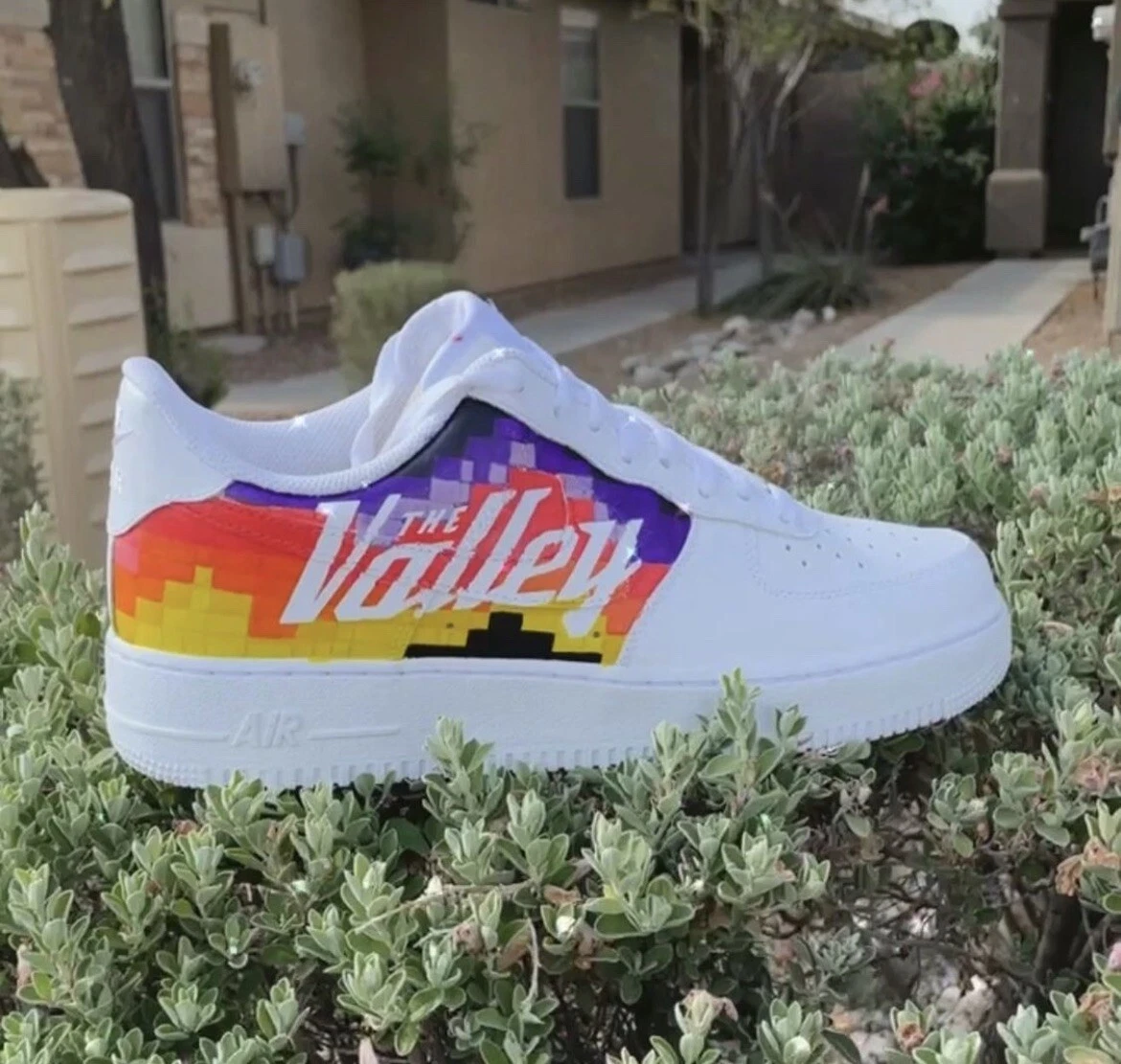 Custom Phoenix Suns Nike Air Force 1 '07 Low - “The Valley” Custom Shoes —  Q's Custom Sneakers