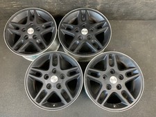 4 Jeep Grand Cherokee Black Textured Wheels Rims Caps 16 Hol.9041