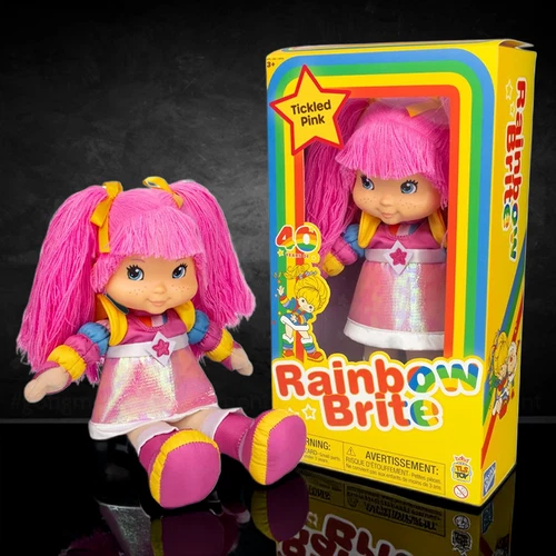 Rainbow Brite Tickled Pink 12-Inch Collectible Doll | 40th Anniversary Edition
