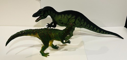 DE COLECCIÓN MUSEO BATTAT CIENCIA BOSTON ACROCANTHOSAURUS Y CERATOSAURUS DINOSAURIOS - Imagen 2 de 5