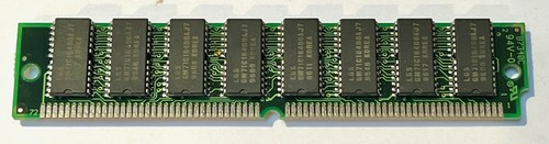 2x 32MB 72 pin Double Sided Non-composite SIMM Without Parity for Apple Mac - Picture 4 of 4