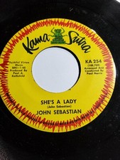 John Sebastian - She's A Lady / The Room Nobody Lives In 7" VG+ F79