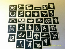 100 pochoirs de tatouage pour les tatouages paillettes