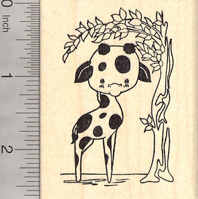 Giraffe rubber stamp H11406 WM African Safari Wildlife Giraffe rubber stamp H11406 WM African Safari Wildlife