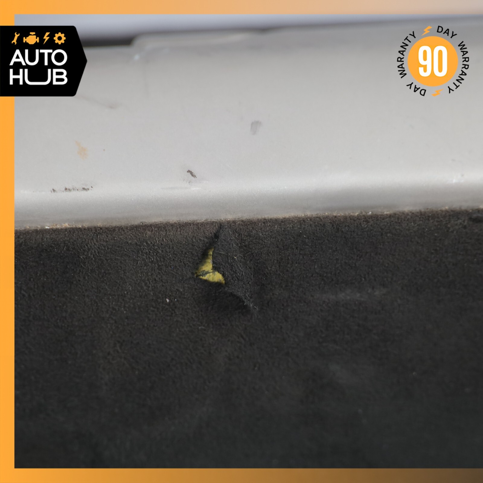 11-16 Ferrari FF F151 Rear Trunk Lid Upper Cover Trim Panel Suede Black OEM 40k