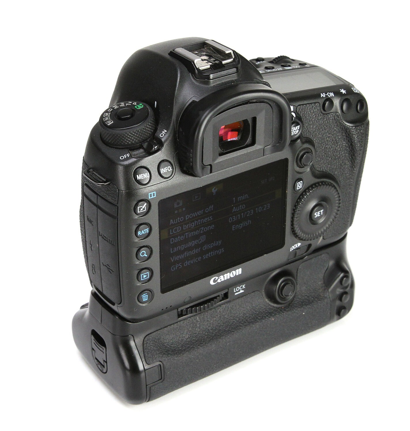 Canon EOS 5DS R DSLR Camera Body Only & Grip Canon Battery & Charger EF