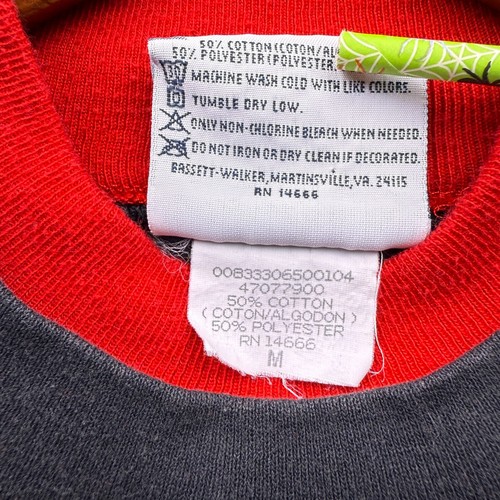 Vtg Michigan Fall Autumn Leaf Leaves Mens M Crewneck Sweatshirt Double Collar - Picture 9 of 11