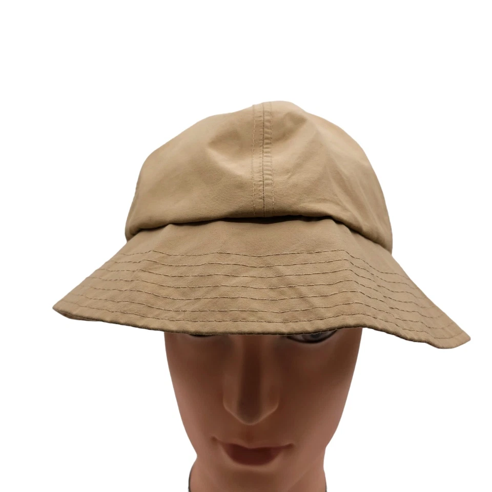 Sombrero ORVIS Vintage Goretex Beige Tostado Media Ala HECHO EN EE. UU. Talla S/M Foto 2 de 4