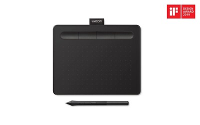Wacom Intuos CTL-4100 Small Drawing Tablet - Black