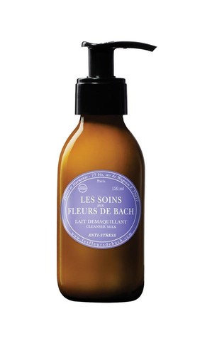 les fleurs de bach anti stress cleansing milk 150ml
