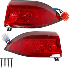 12V 3 Wires Golf Cart Taillight 102528901 102529001 Replacement for Club Car Pre