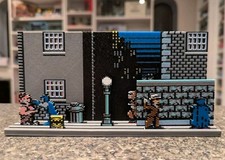 Pixel Memories Batman The Caped Crusader Diorama C64 Commodore 64 image