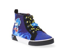 SONIC THE HEDGEHOG Boys Size 6 High-Top Sneakers Shoes