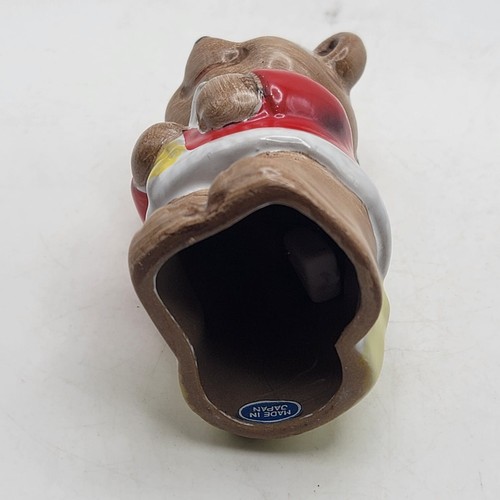 Vintage Ceramic Santa Claus Bear Bell The Christmas Ornament Collectors Club - Picture 5 of 8