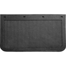 Buyers Products Heavy-duty Rubber Semi-truck Mud Flaps Pair 24in.w X 14in.l