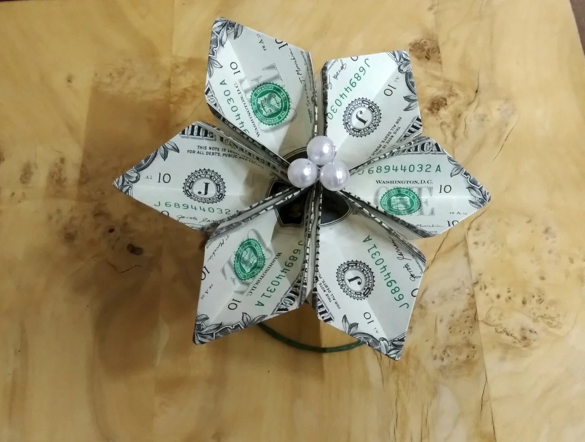 Dollar Bill Origami Flower Best Flower Site