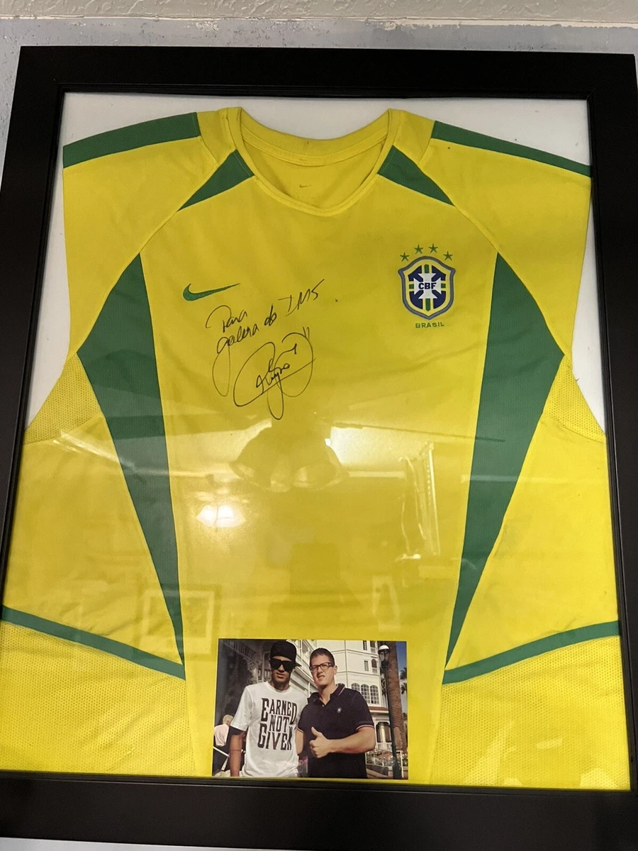 Neymar jr store signed jersey