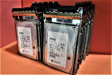 LOT OF 10-Dell XX517 HUS154545VLS300 450GB 15K RPM 3Gb/s 3.5" SAS HDD Hard Drive
