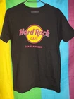 Hard Rock San Francisco Cafe mens black cotton t-shirt size S