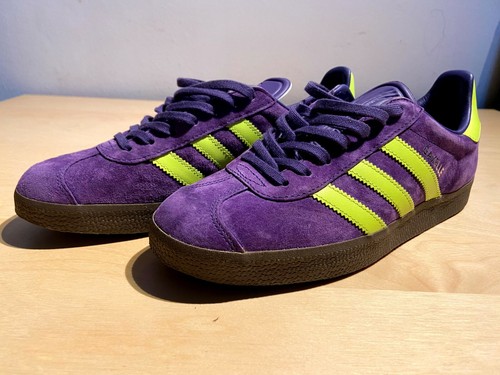 Adidas Gazelle Purple - Malmo - Rare 