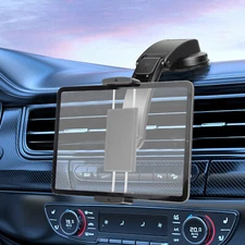 Car Phone Tablet Mount Suction Cup Holder for 4.7-12.9" iPhone iPad Galaxy Tab