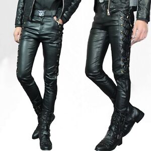 ebay leather trousers