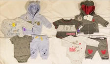 Disney Infant 4 pc Set 3 and 6 Month Winnie the Pooh / Mickey Mouse NWT!