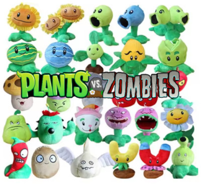    NEW PLANTS vs ZOMBIES PVZ Kinder Geschenk Kuscheltier Plüschtier UK   