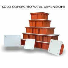 COPERCHIO SCATOLA DI DERIVAZIONE CASSETTA DA INTERNO INCASSO MISURE VARIE MISURE