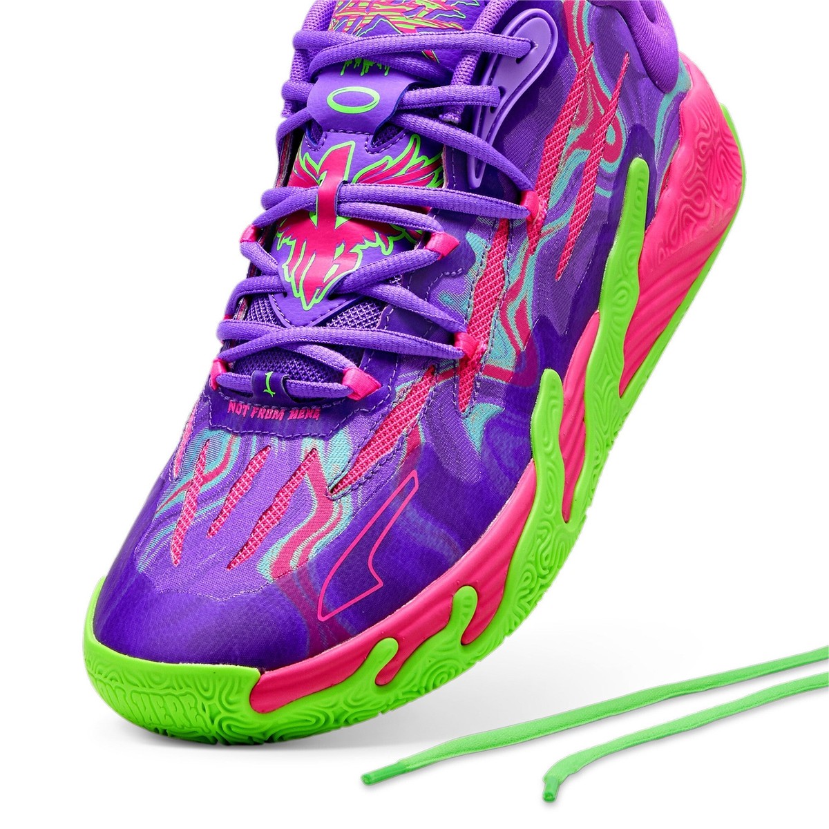 【未使用✨️28㎝】プーマ MB.03 TOXIC パープル×グリーン 箱タグ付 PUMA MB.03 Toxic 