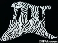 *NEW Stratocaster PICKGUARD for Fender Strat Standard 11 Hole Zebra Print