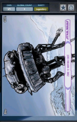 8cc PROBOT EMPIRE ILLUSTRATED 2016 CARD 27 WHITE LEGENDARY Star Wars Card Trader