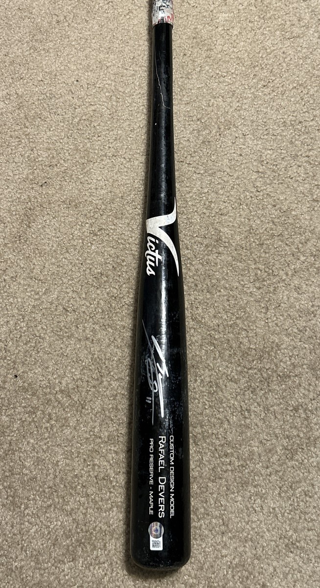 2022 Game Used Baseball Bat Victus Rafael Devers Red Sox Signed
