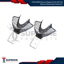 2 PCS RDM Denture Repair Kit for DIY Full Denture Restoration Partial LT