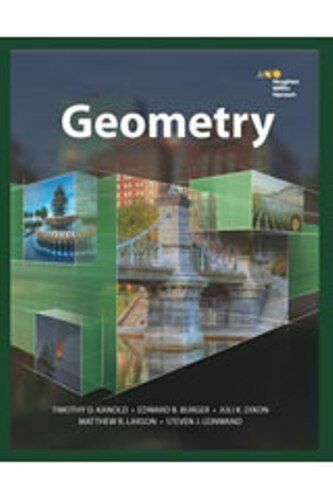 Houghton Mifflin Harcourt Geometry Interactive Student Edition Volumes 1 & 2 HMH - Picture 1 of 1