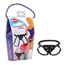 Frisky Adjustable StrapOn Harness w/ 3 Graduated O Rings Adult Sex Toy