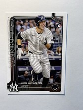 2025 Topps Update Series - Rookie Debut Ben Rice #US25 (RC)