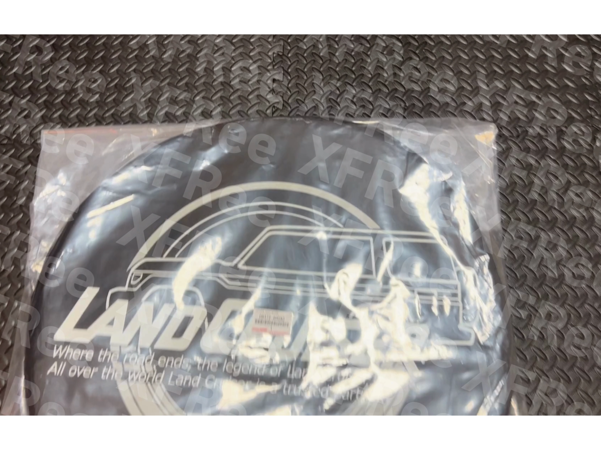 Toyota Genuine Land Cruiser 70 GDJ76W Spare Tire Cover Options