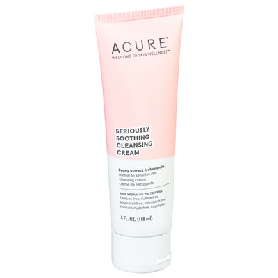 Acure Seriously Soothing Cleansing Cream 4 Fl Oz
