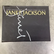 Janet Jackson 2021 Julien’s Auctions Hardcover Catalogue Set + Video Box