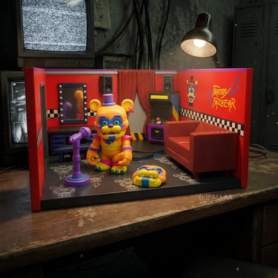 FUNKO SNAPS FIVE NIGHTS AT FREDDY`S GLAMROCK FREDDY WITH DRESSING / 2023