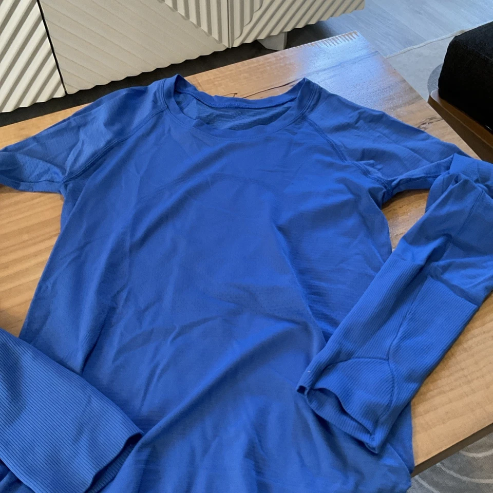 Camisa deportiva Lululemon Swiftly Tech LS manga larga 2.0 carrera para mujer 4 Foto 3 de 4