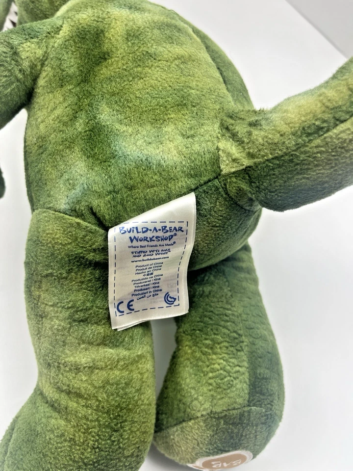 T-Rex Dinosaur 17" Hand Puppet Plush Build A Bear Workshop - Image 4 of 4